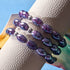 Tourbillon violet | Bracelet en verre Tempête